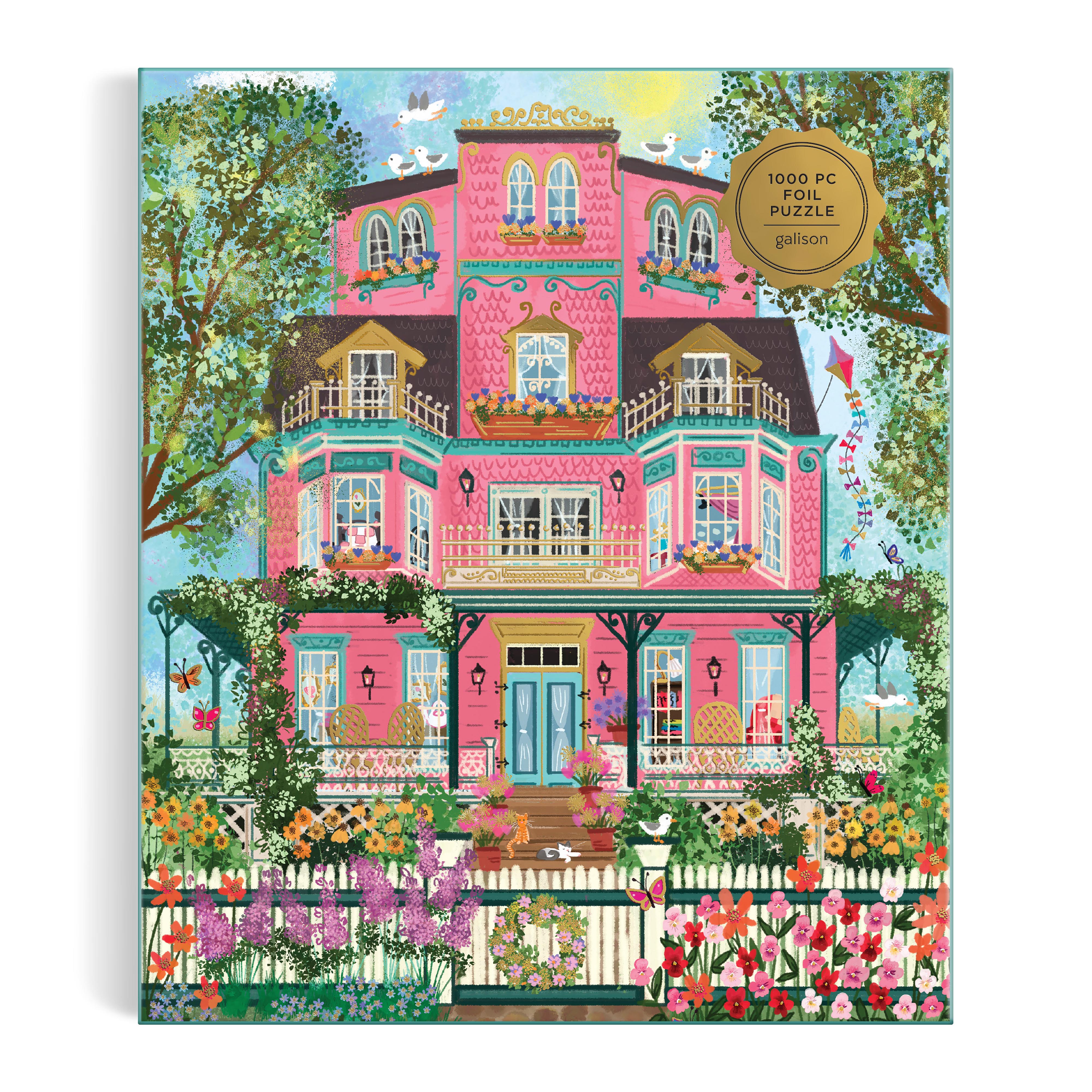 Joy Laforme Capeside Victorian Foil 1000pc - Galison