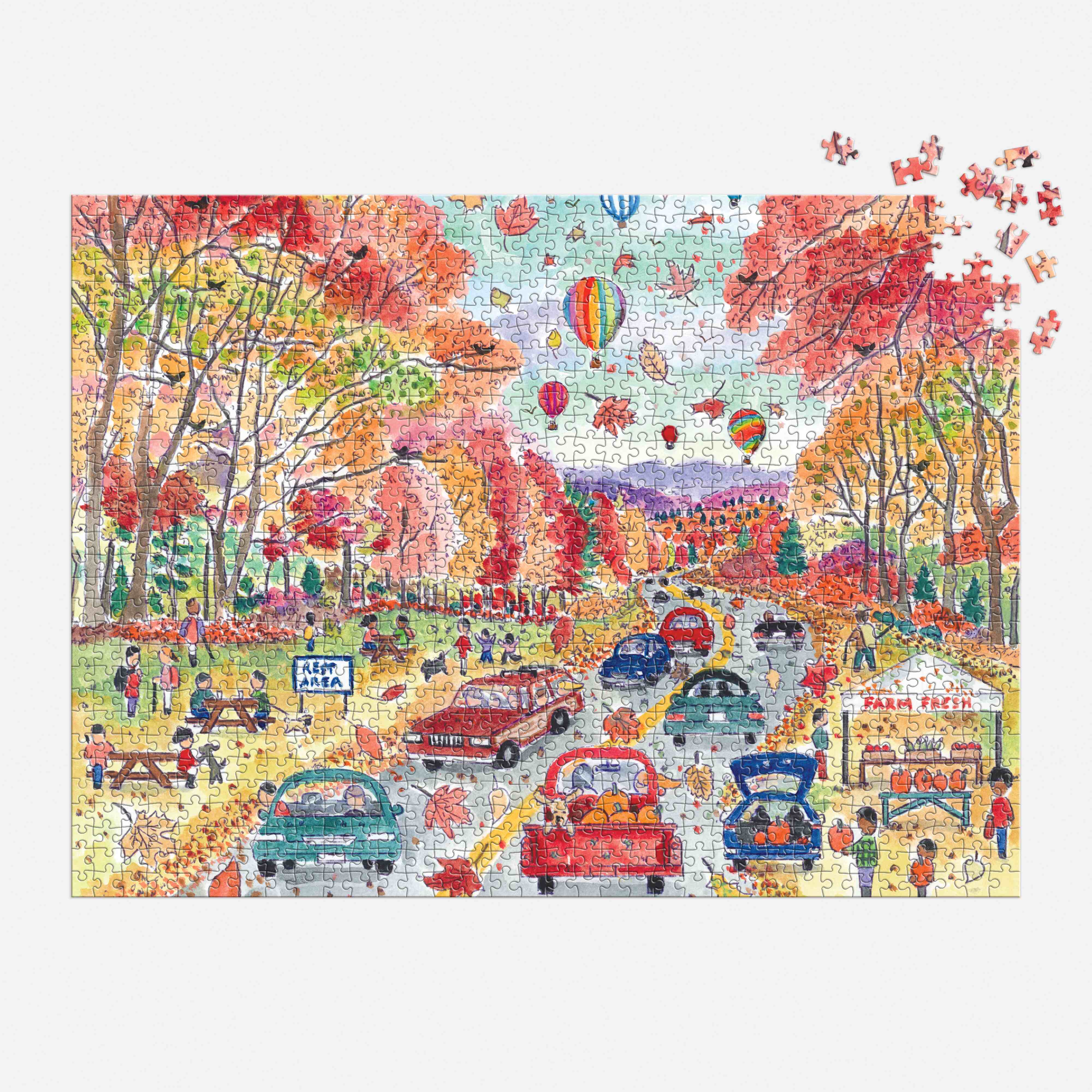 Storrings Leaf Peeping 1000pc Puzzle