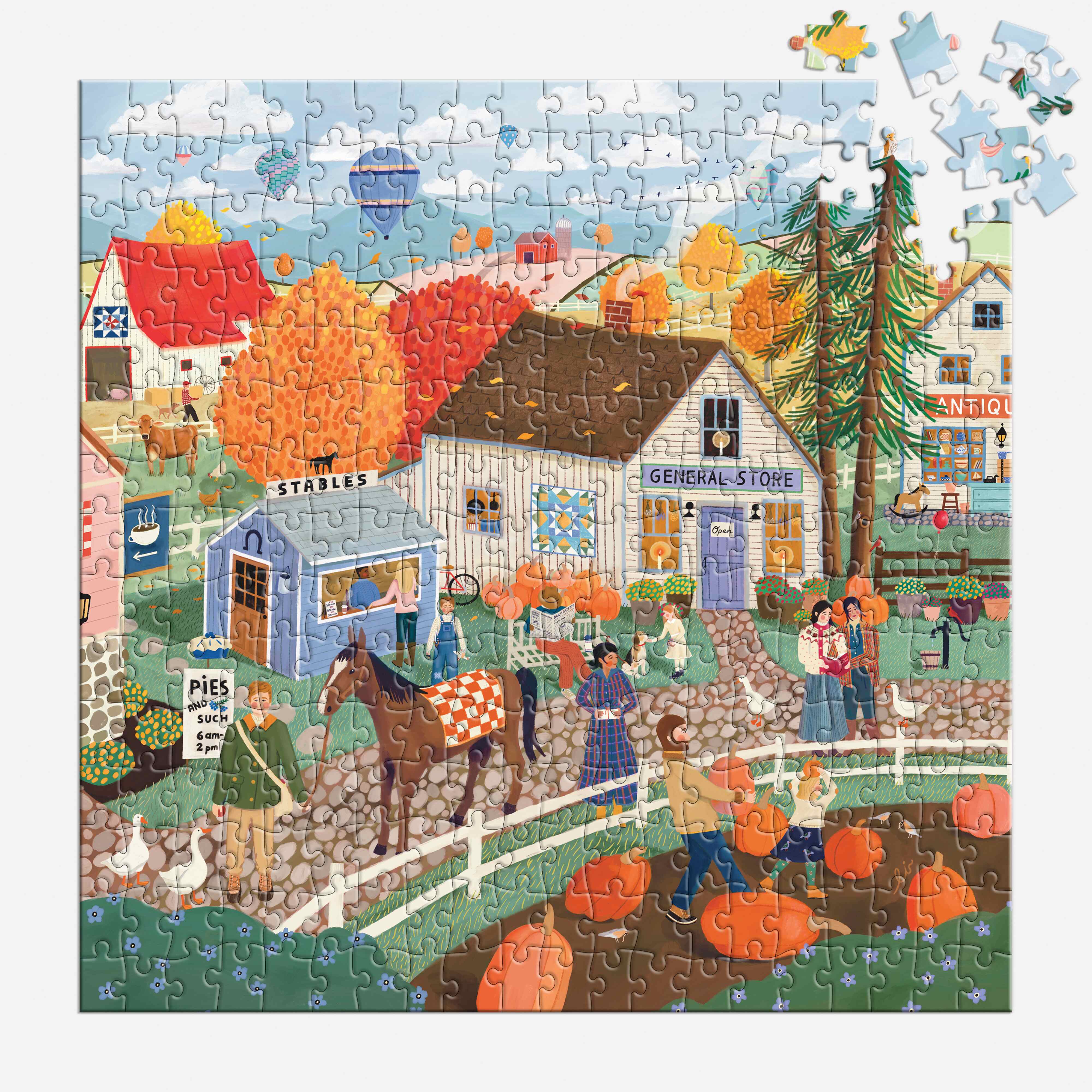 Autumn Square - 300pc large format
