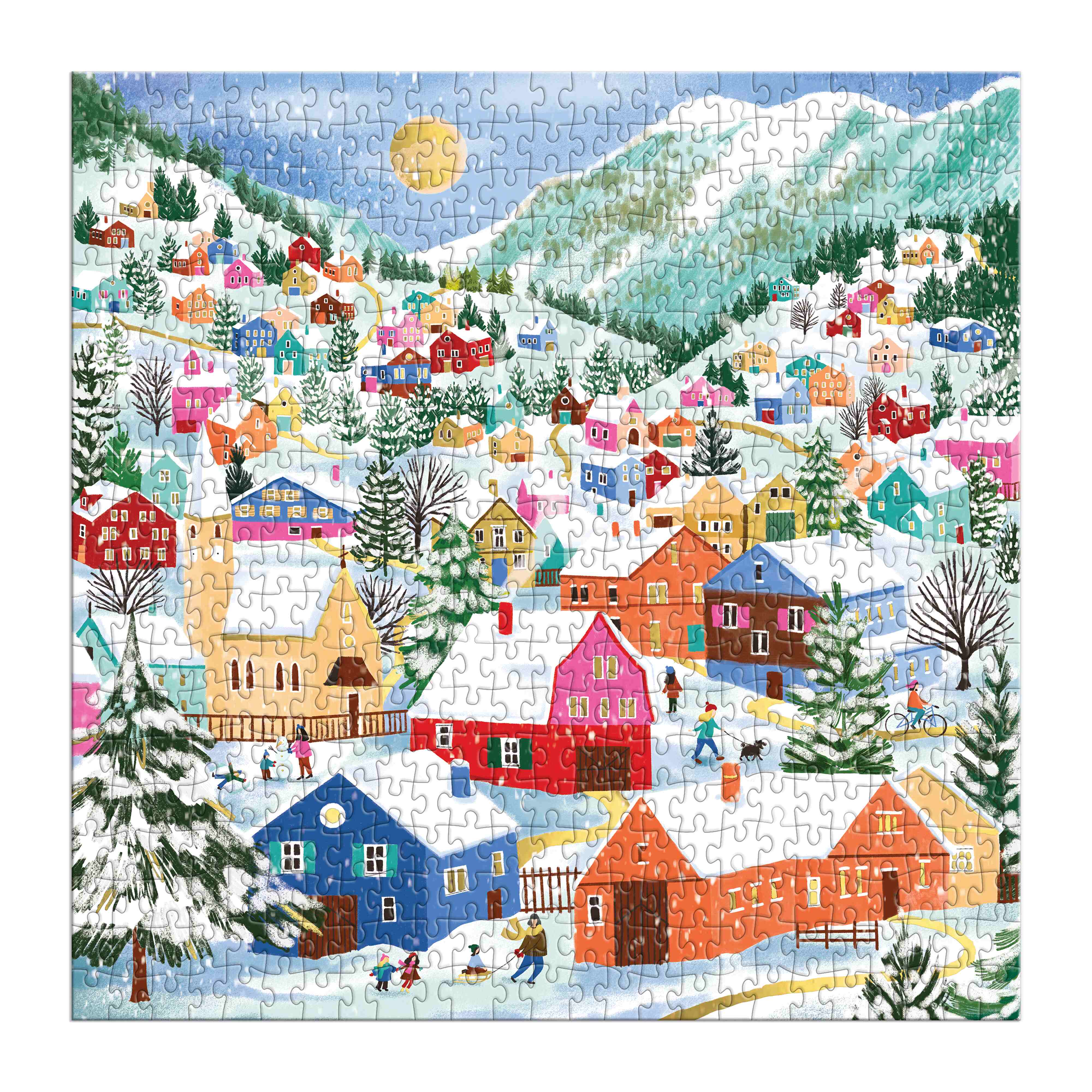 Swiss Alpine Village Foil - 500pc