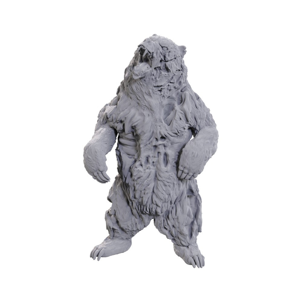 Zombie Grizzly Bear - Pathfinder Deep Cuts Unpainted Miniatures