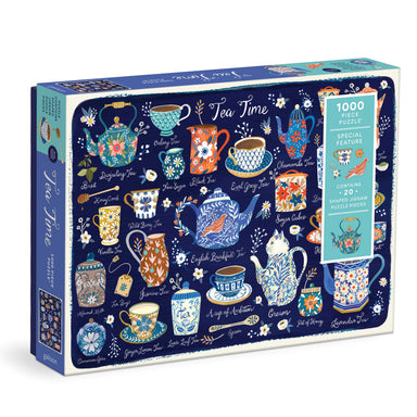 Tea Time 1000pc - shaped pieces - Galison