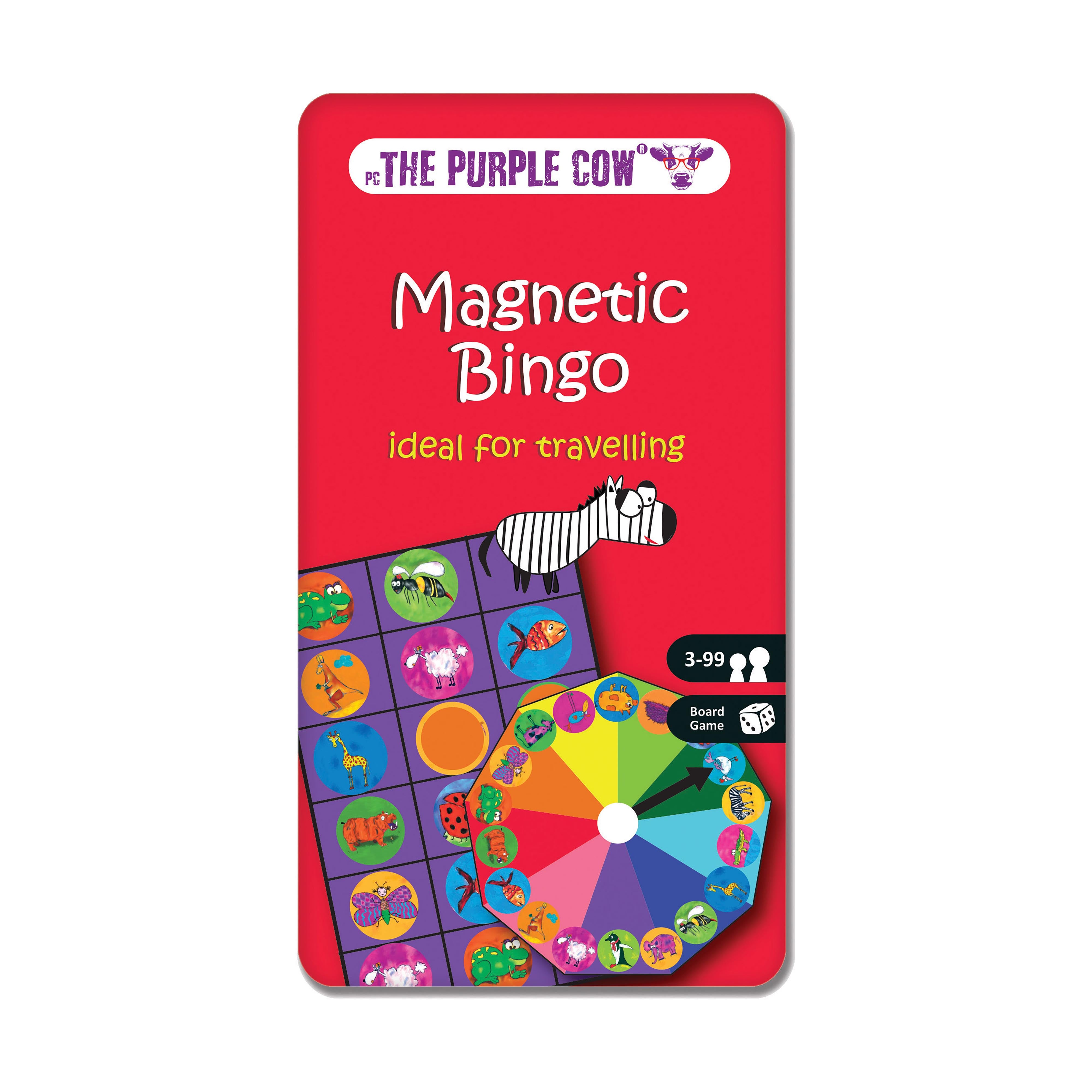 Animal Bingo Magnet Travel Tin
