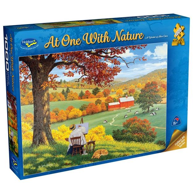A World of Her Own - AT ONE WITH NATURE 1000pc HOLDSONS