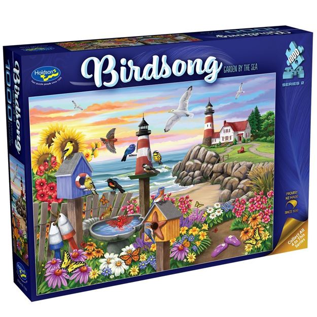 Birdsong 2 Garden By Sea 1000pc HOLDSONS