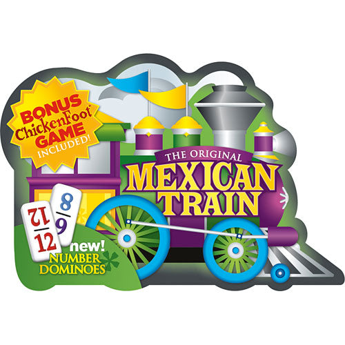 Mexican Train Deluxe Number Domino Set
