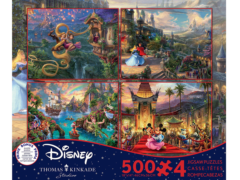 Thomas Kinkade Disney 4 in 1 #4