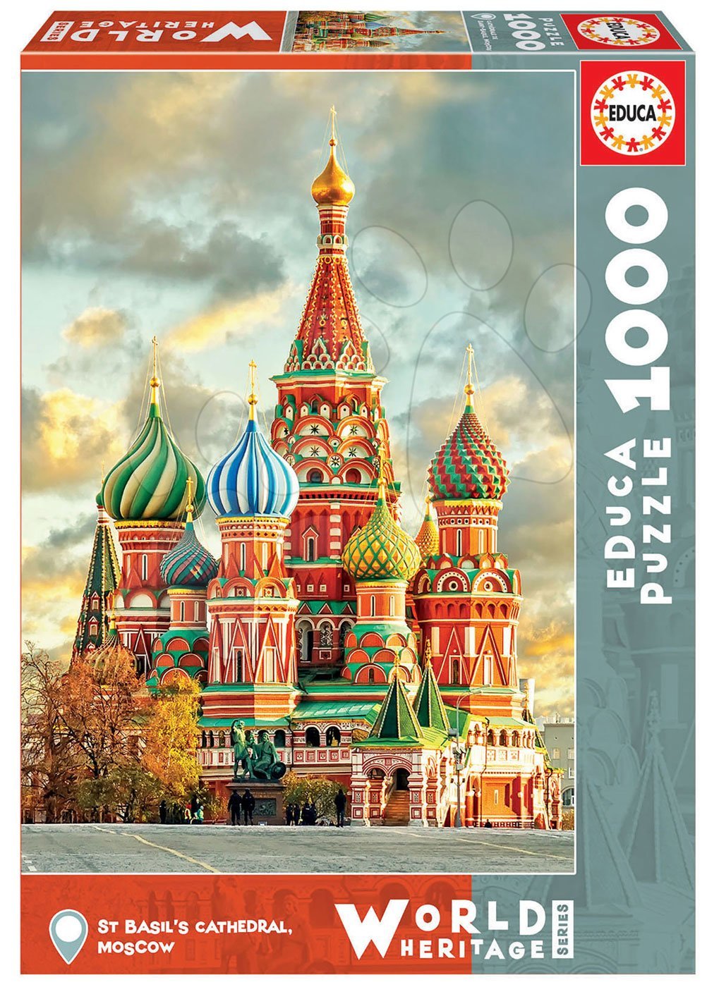 St Basils Cathedral Moscow - 1000Pc