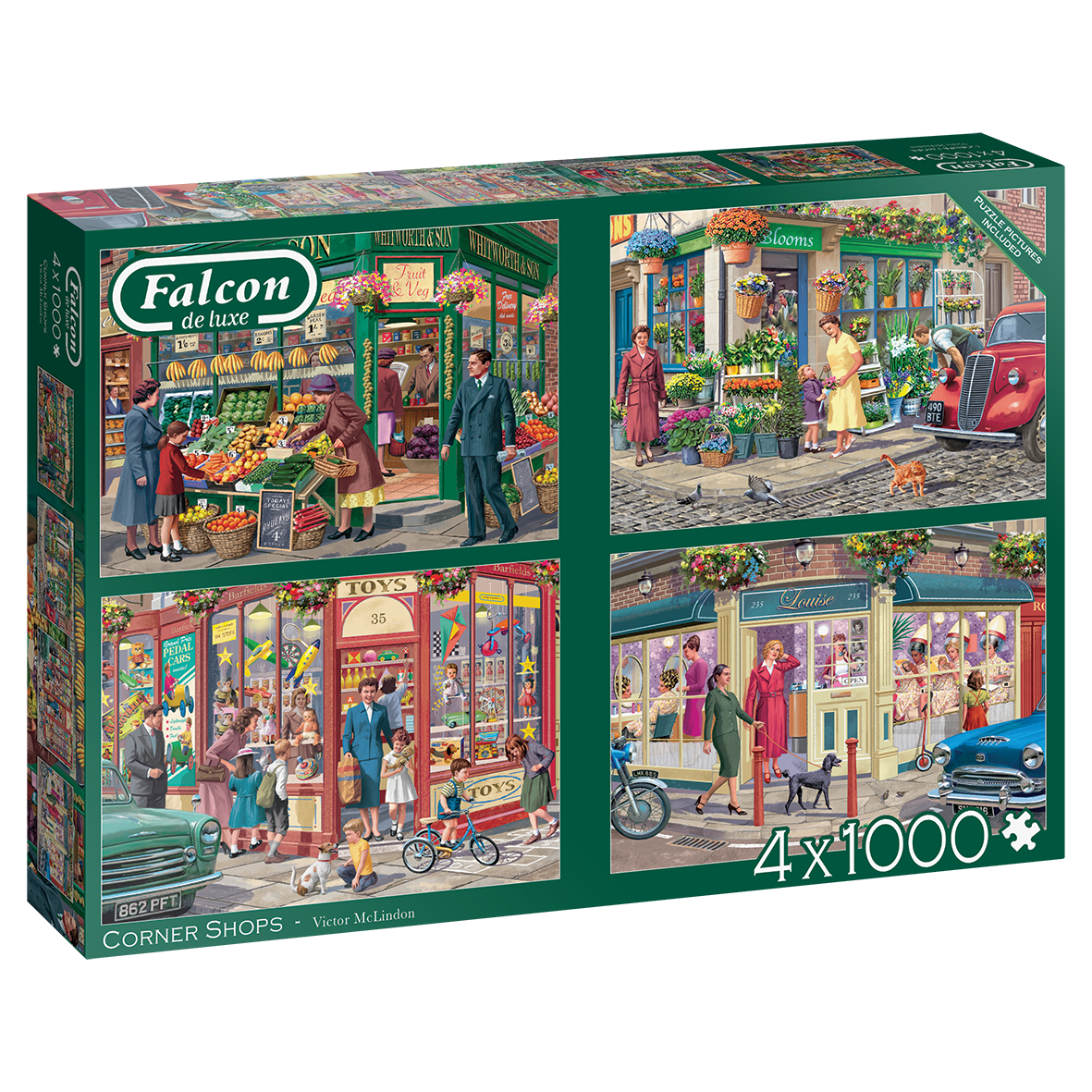 Corner Shops 4 x 500pc