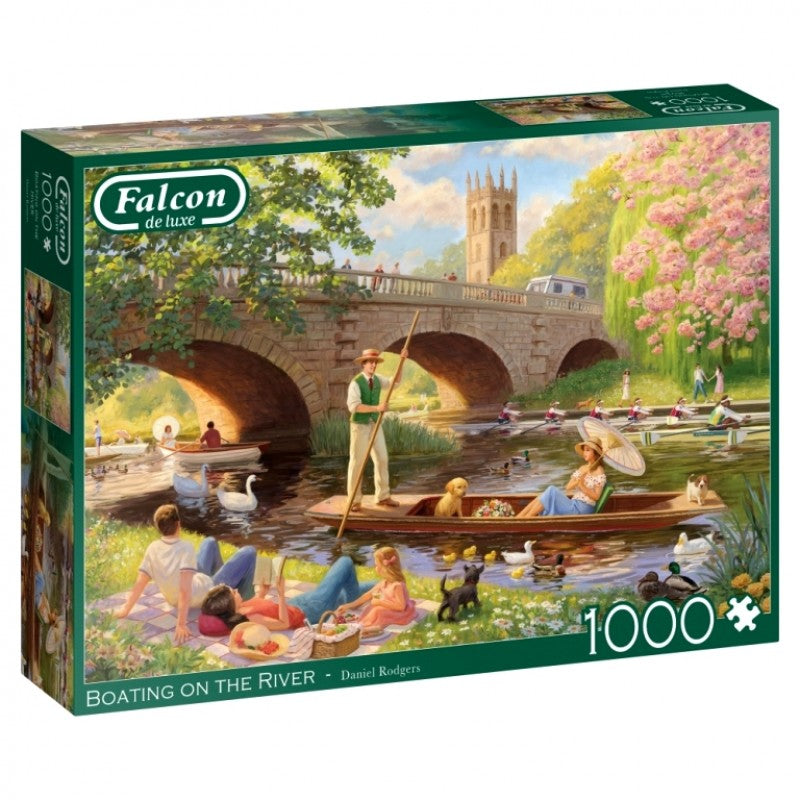 Boating on the River 1000pc