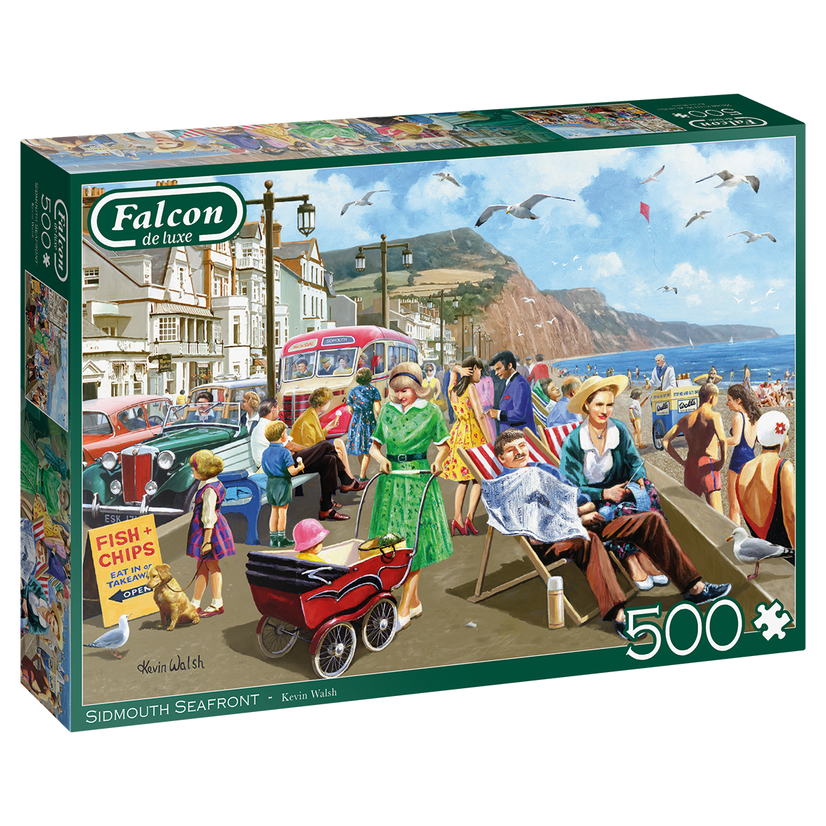 Sidmouth Seafront 500pc
