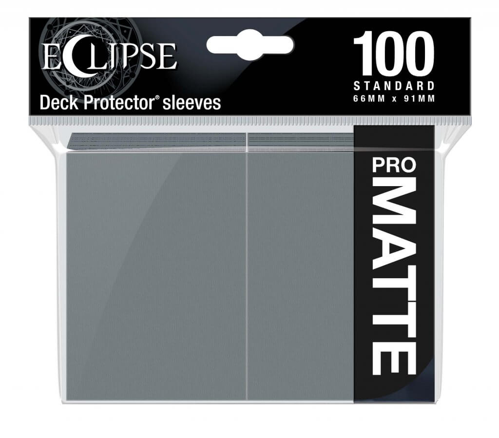 Smoke Grey - Eclipse Matte Standard Sleeves