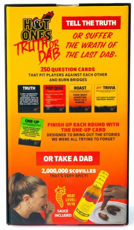 Hot Ones Truth or Dab the Game