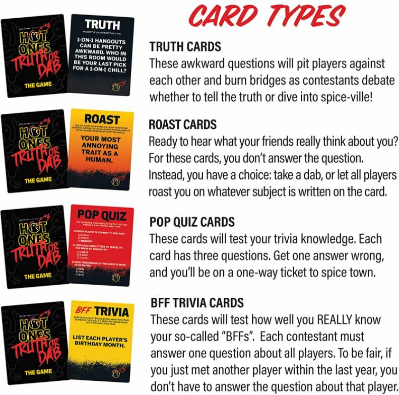 Hot Ones Truth or Dab the Game