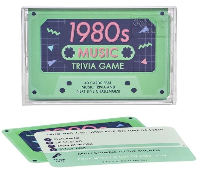 1980s Music Trivia Game - Trivia Tapes