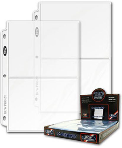 2-Pocket Protective Pages - Photos - BCW