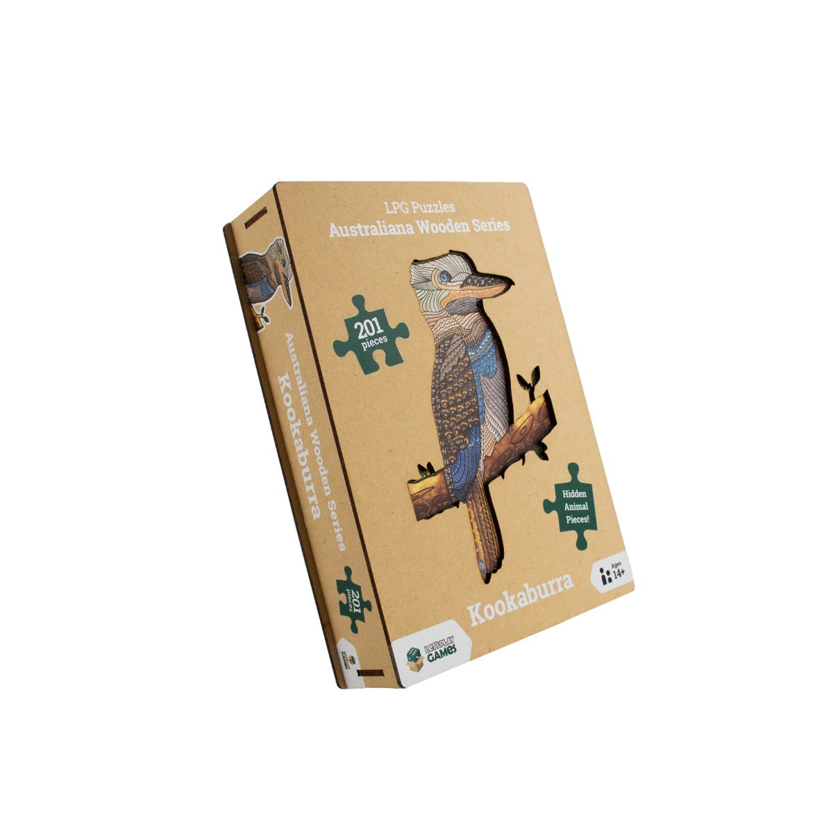 Kookaburra - LPG Wooden Puzzle Australiana Series 01