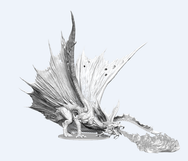 Adult Gold Dragon D&D Nolzurs Marvelous Miniatures