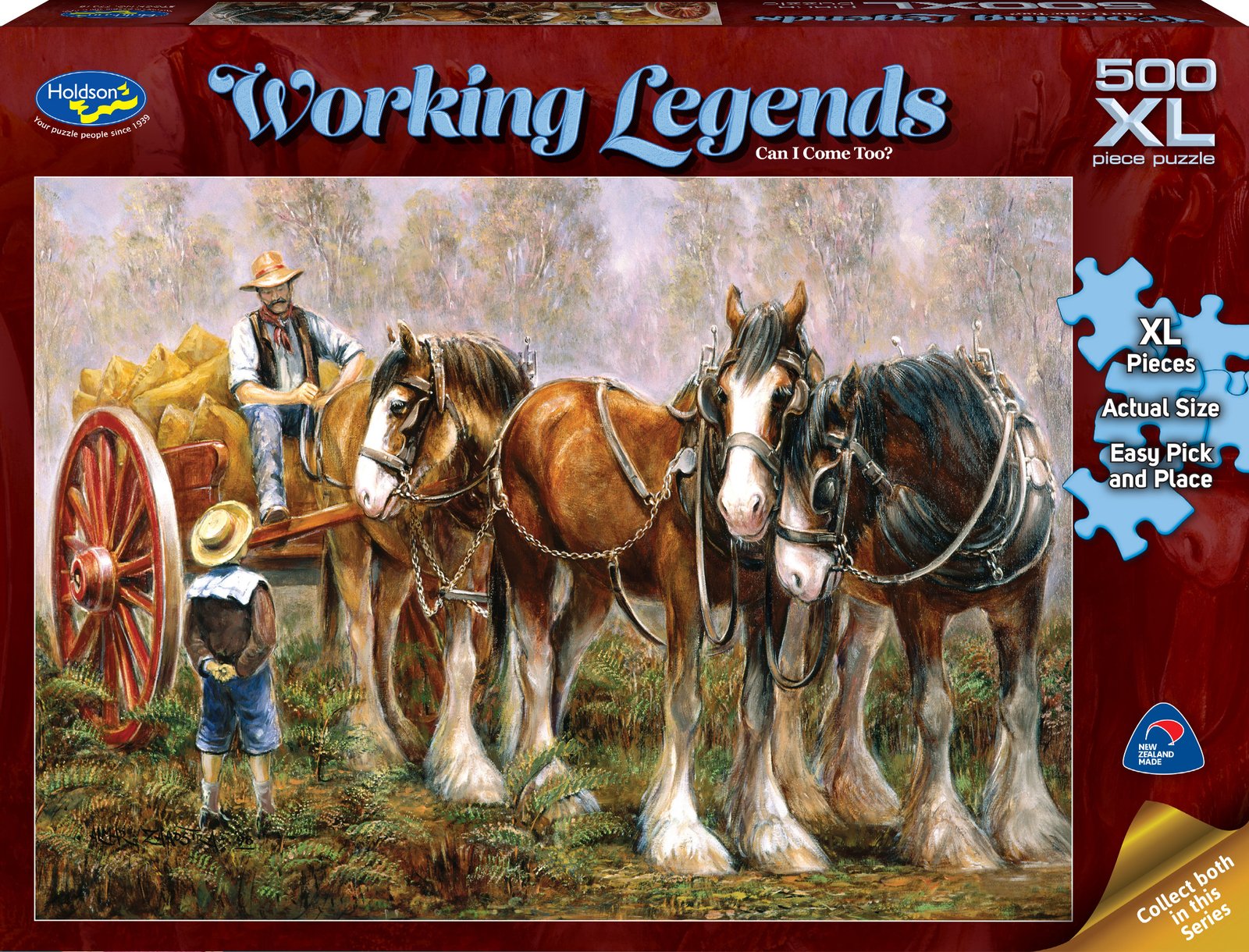 Working Legends: Can I Come Too? 500XLpc HOLDSONS
