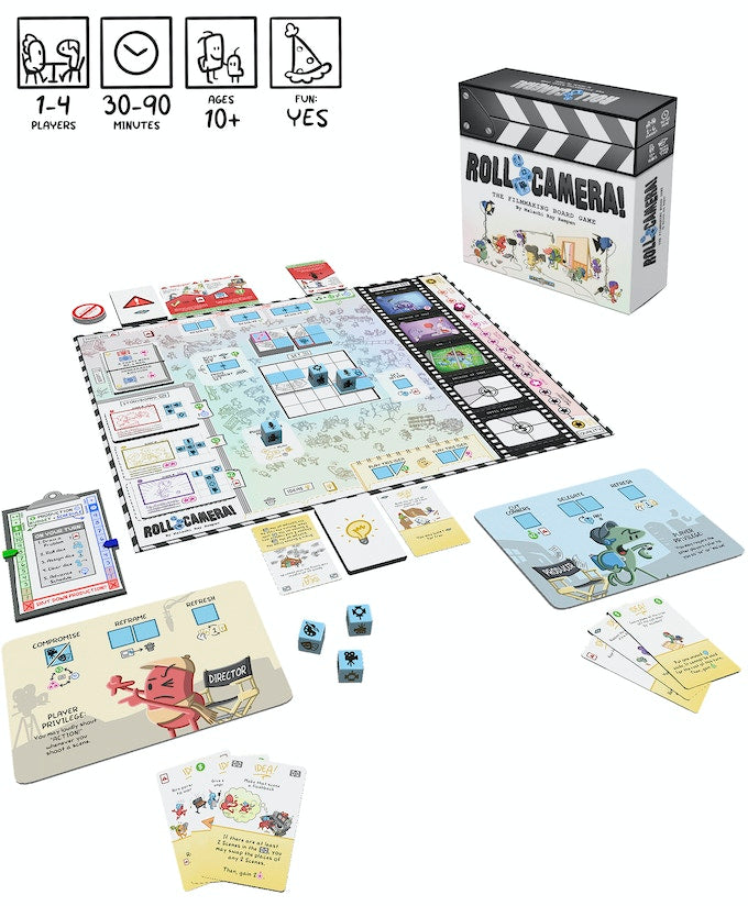 Roll Camera Board Game — Games World South Australia