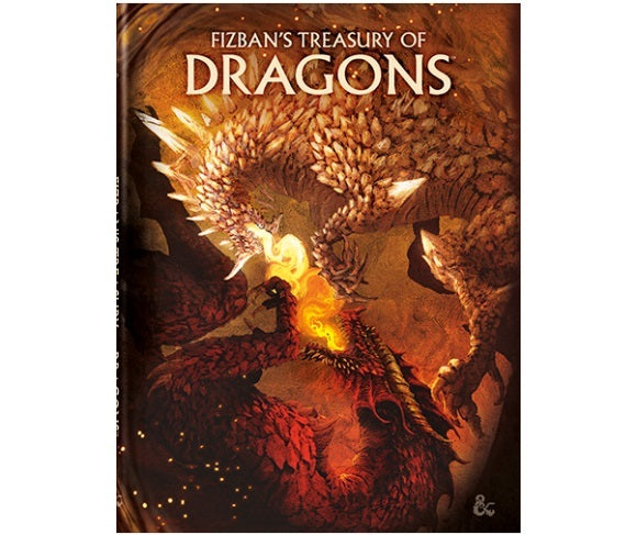 Fizbans Treasury of Dragons - Alternate Cover - Dungeons & Dragons - 5E