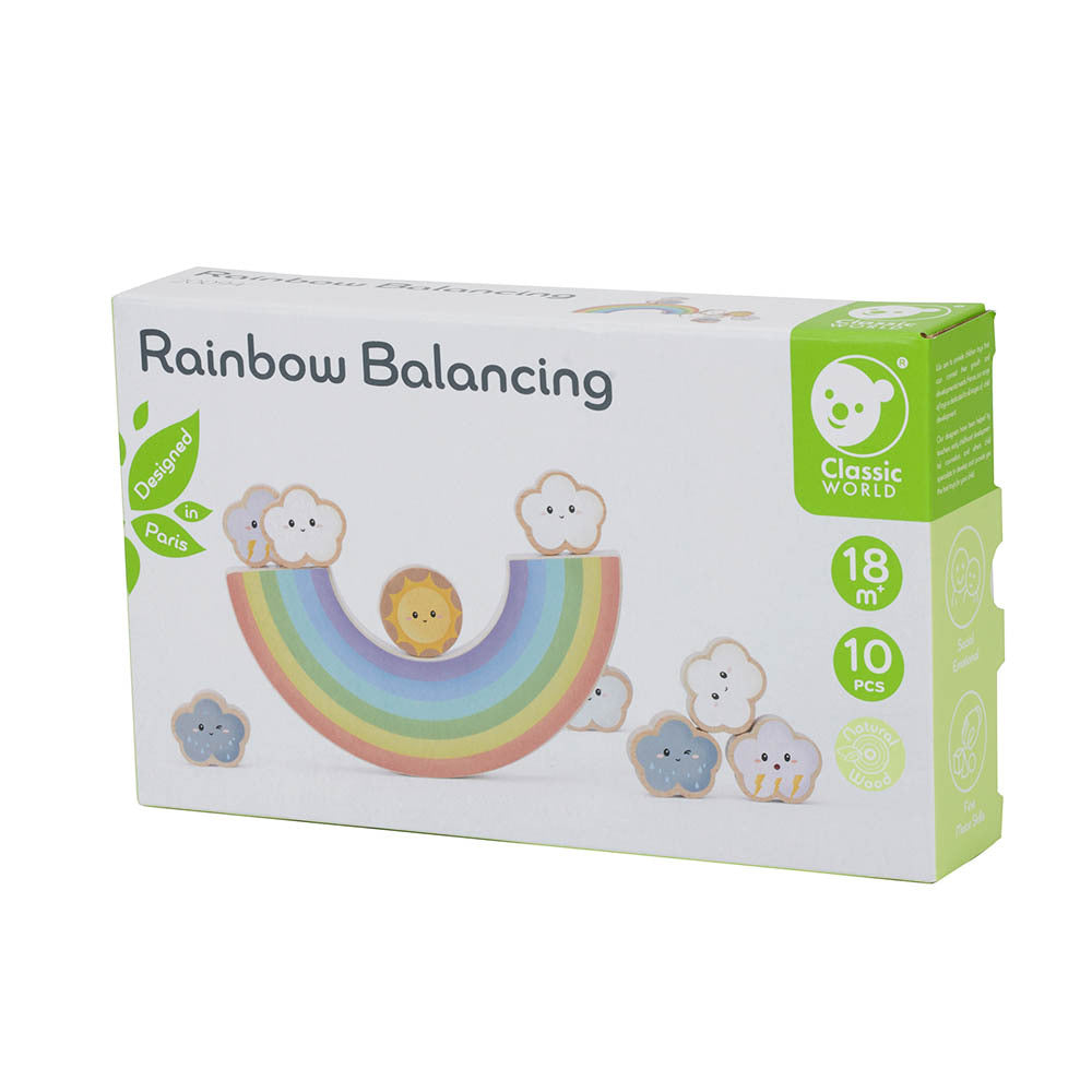 Rainbow Balancing - Wooden Game