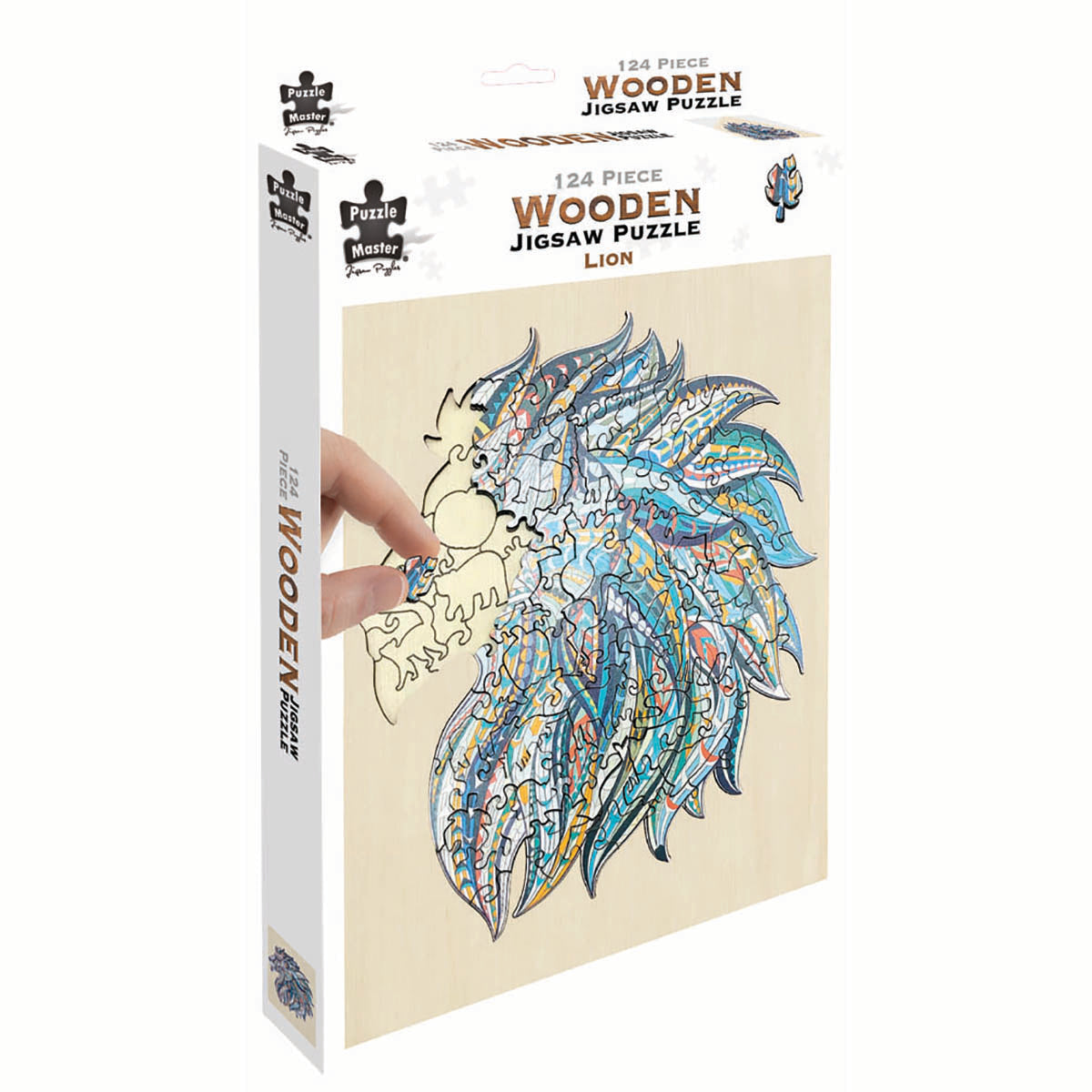Lion 2.0 - 124pc Wooden Jigsaw