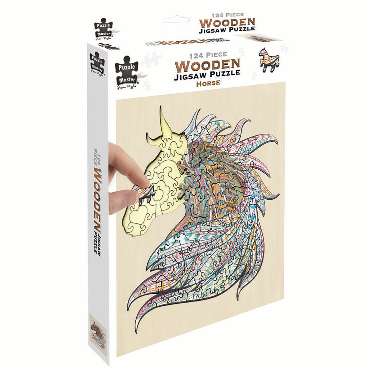 Horse - 124pc Wooden Jigsaw