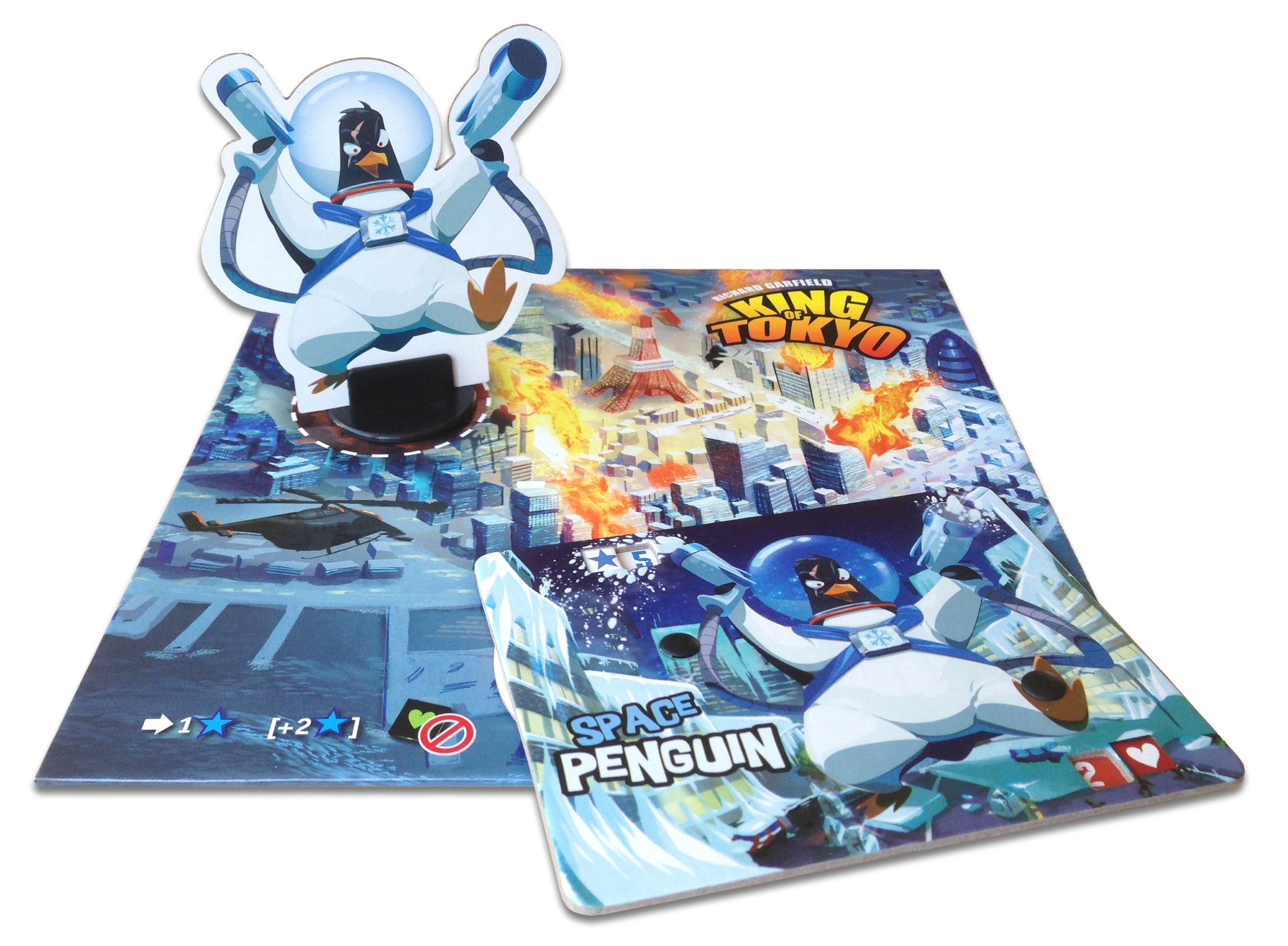 Space Penguin Dark - King of Tokyo
