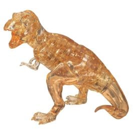 3D Crystal Puzzle Brown T-rex