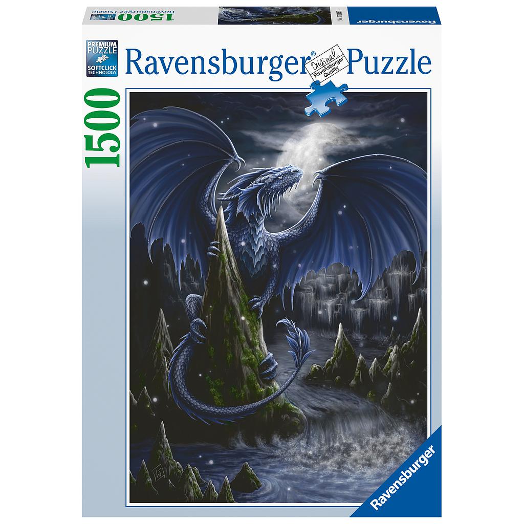 The Black and Blue Dragon 1500p - RAVENSBURGER