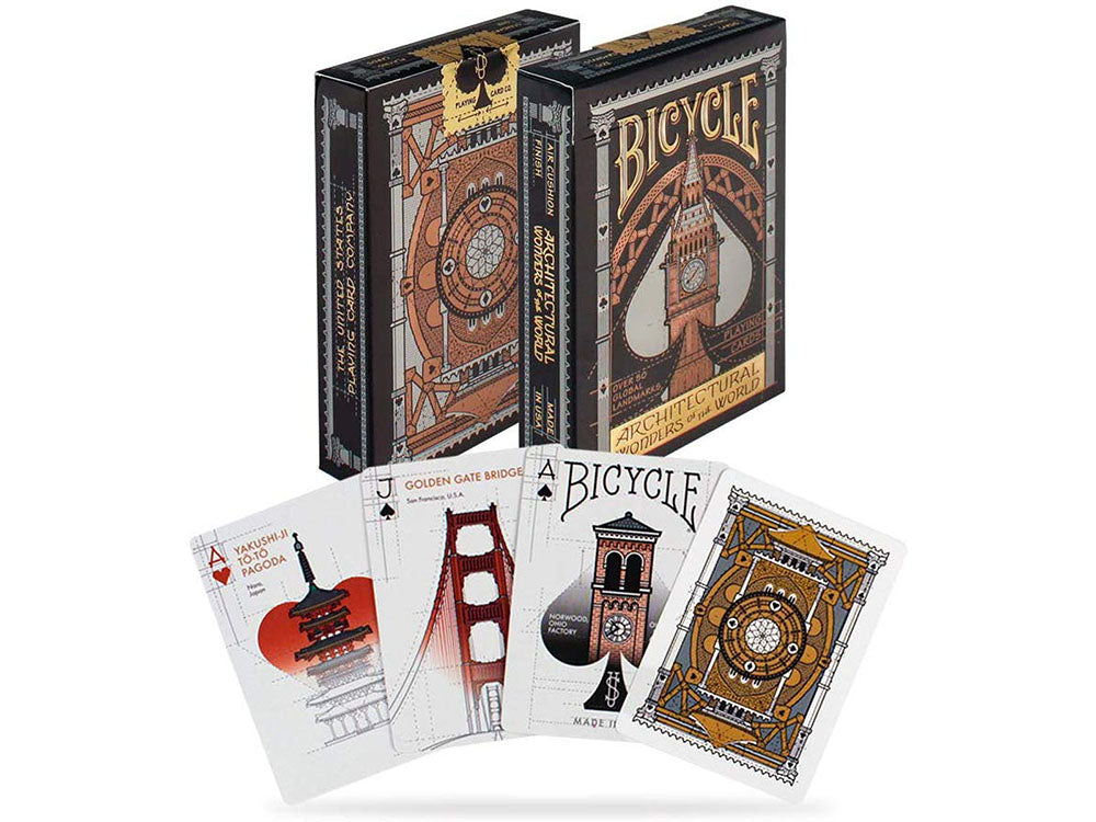 Architectural - Bicycle Playing Cards