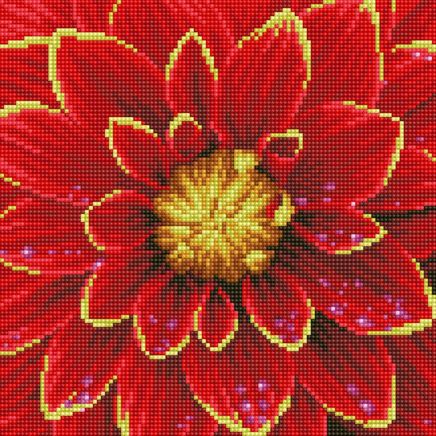 Dahlia - Diamond Art Kit