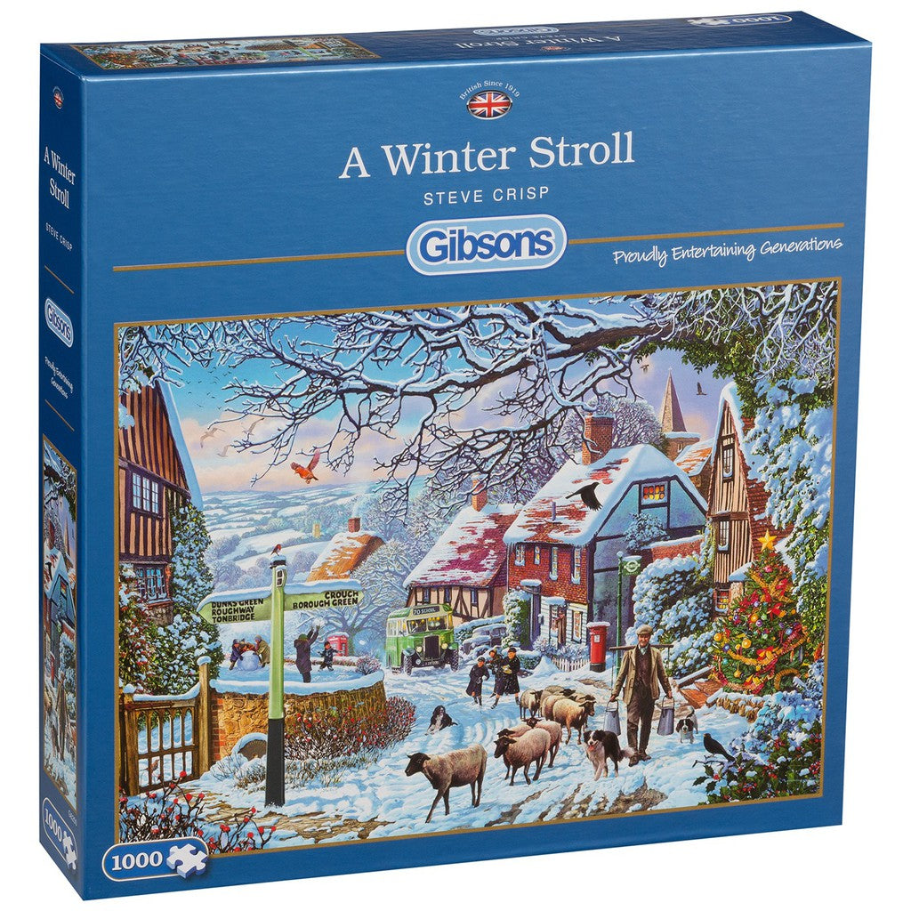 A Winter Stroll 1000pc - Gibsons