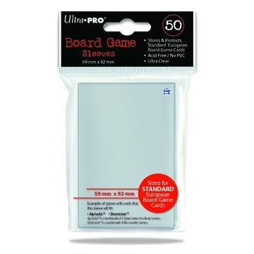 59x92 - UltraPro - Standard European - 50 Card Sleeves Games World South Australia 59x92 - UltraPro - Standard European - 50 Card Sleeves Games World South Australia