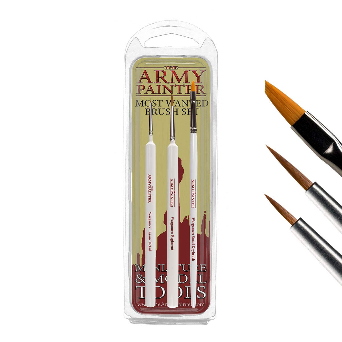 Army Painter- Wargamers Most Wanted Brush Set