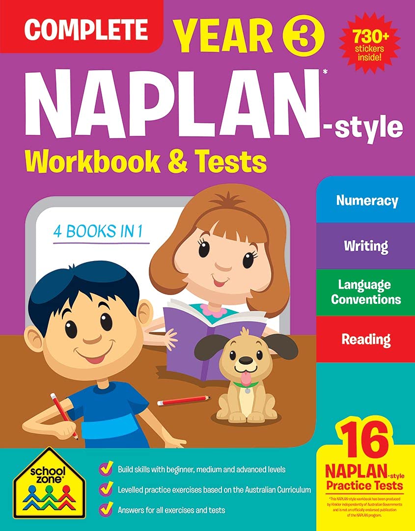 YEAR 3 BIND UP - School Zone Naplan