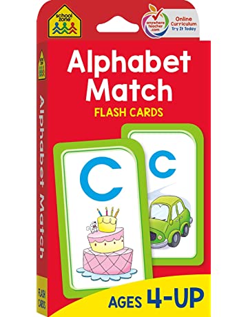 ALPHABET MATCH - School Zone Flashcards