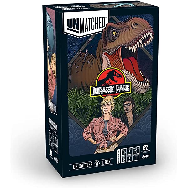 Unmatched - Jurassic Park Dr Sattler vs T-rex