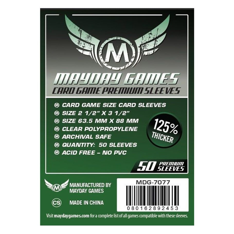 card sleeves 63 x 88 63.5x88 Mayday Premium