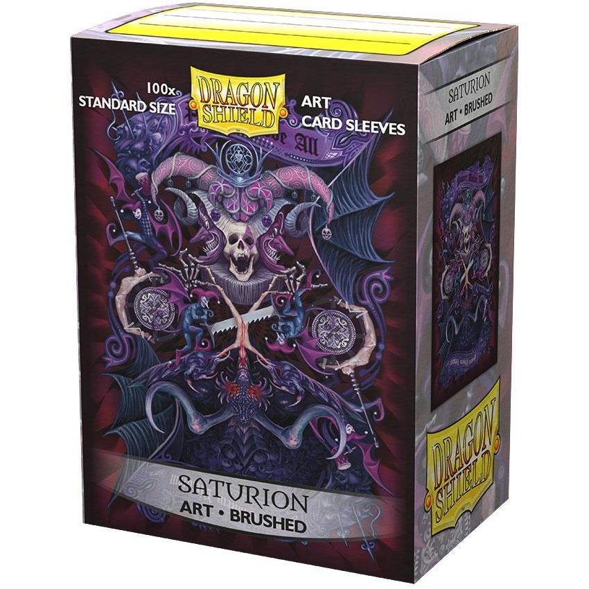63x88 Brushed Art - Saturion - Dragon Shield - Box 100