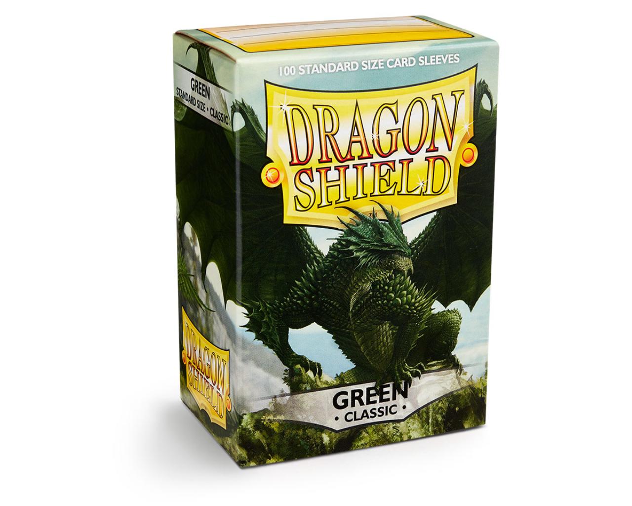 63x88 Green Sleeves - Dragon Shield - Box 100