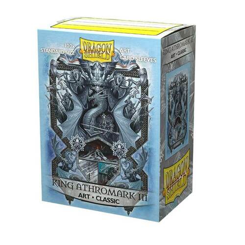 63x88 King Athromark MATTE Sleeves - Dragon Shield - Box 100
