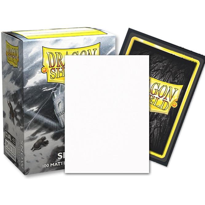 63x88 Snow White DUAL MATTE Sleeves - Dragon Shield - Box 100
