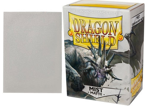 63x88 Mist MATTE Sleeves - Dragon Shield - Box 100