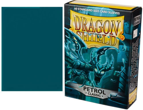 63x88 Petrol MATTE Sleeves - Dragon Shield - Box 100