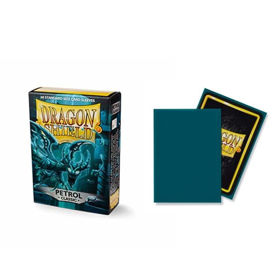 63x88 Petrol Sleeves - Dragon Shield - Box 60
