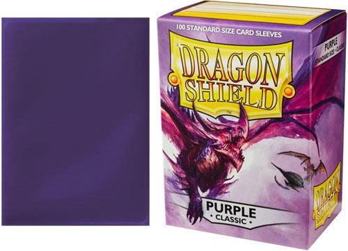 63x88 Purple Sleeves - Dragon Shield - Box 100