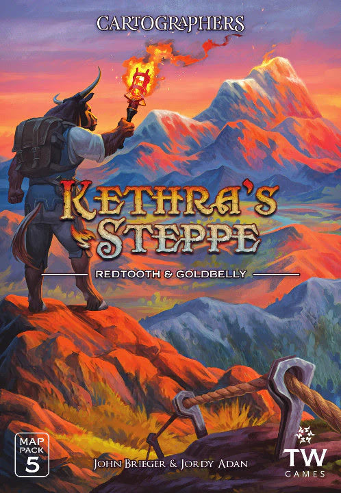 Cartographers Map Pack 5 - Kethras Steppe