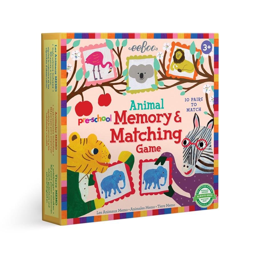 Animal Memory Match Pre-School